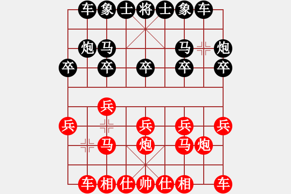 象棋棋譜圖片：E00凄絕的美勝[315171494] - 步數(shù)：10 