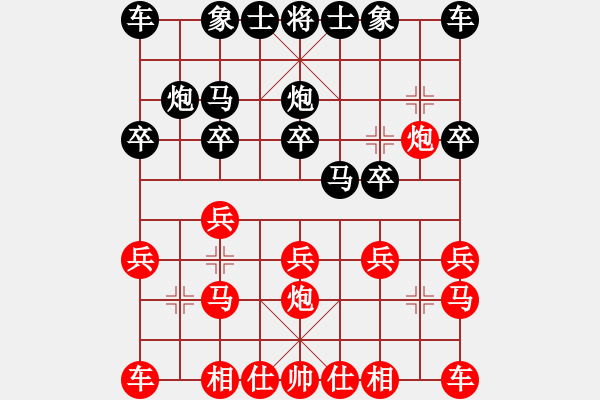 象棋棋譜圖片：saigon(5段)-和-鶴城蒙面人(月將) - 步數(shù)：10 