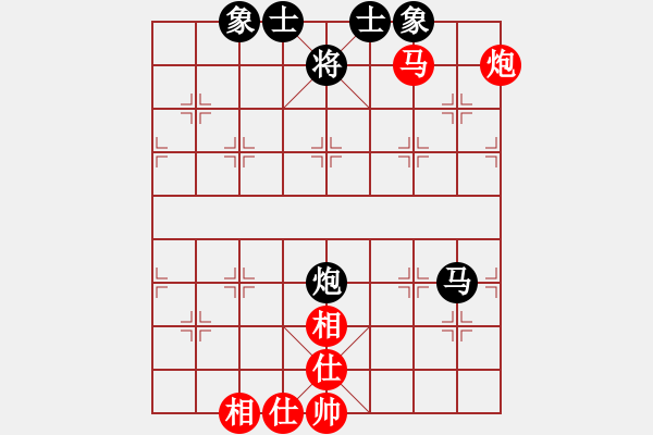 象棋棋譜圖片：XiangqiStudy Ending 象棋基本殺法39：馬后炮 - 步數(shù)：3 