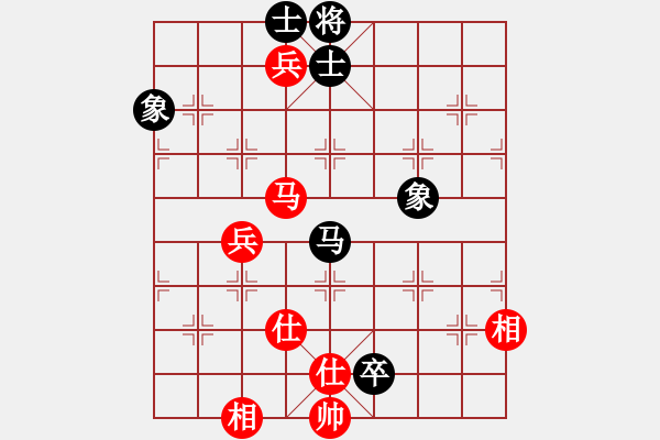 象棋棋譜圖片：旺仔小曼砣(6段)-和-tianzhusha(5段) - 步數：190 