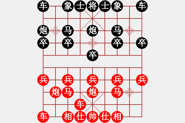 象棋棋譜圖片：棋恩！多年以后[2586865890] -VS- 快樂飛翔[1045452722] - 步數(shù)：10 