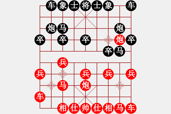 象棋棋譜圖片：小小火箭(7星)-負(fù)-山里棋手(8星) - 步數(shù)：10 