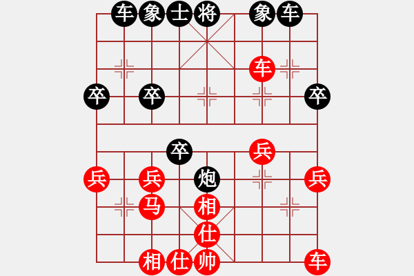 象棋棋譜圖片：橫才俊儒[292832991] -VS- 陳斌74歲找上級(jí)[853979775] - 步數(shù)：30 