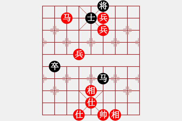 象棋棋譜圖片：棋局-2144 a6N4 - 步數(shù)：75 