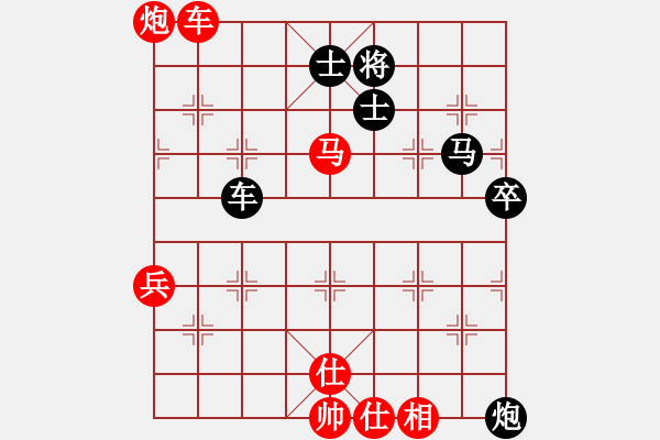 象棋棋譜圖片：107.1.21高雄市象棋協(xié)會磨刀賽R1葉晉昌先勝林家弘 - 步數(shù)：77 