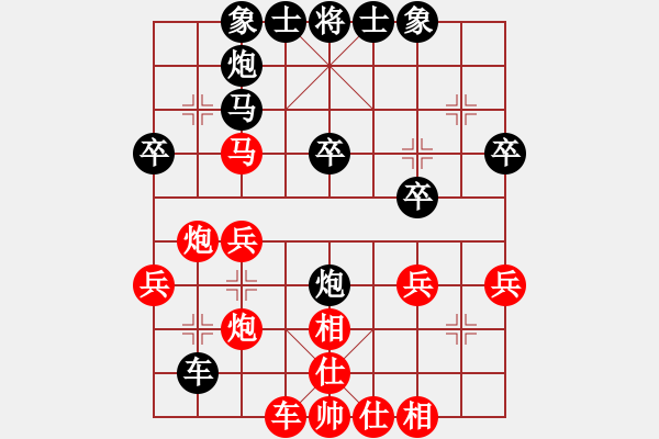 象棋棋譜圖片：遼寧凱旋蔡威VS遼寧凱旋曹志軍(2015-3-13) - 步數(shù)：30 