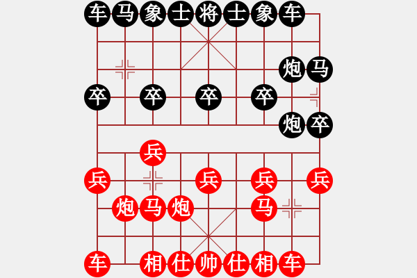 象棋棋譜圖片：黃河(5段)-勝-九天攬月勝(1段) - 步數(shù)：10 