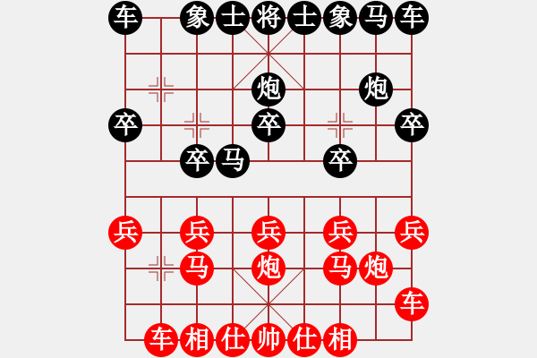 象棋棋譜圖片：熱血盟☆冰天幻姬[紅] -VS- 熱血盟●溫柔一刀[黑] - 步數(shù)：10 