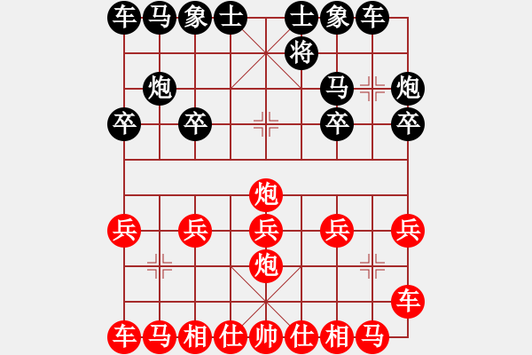 象棋棋譜圖片：唐思楠 先勝 許銀川 - 步數(shù)：10 