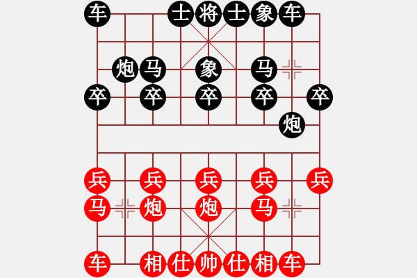 象棋棋譜圖片：昌哥的學(xué)生(紅先勝) ＫＸde  - 步數(shù)：10 