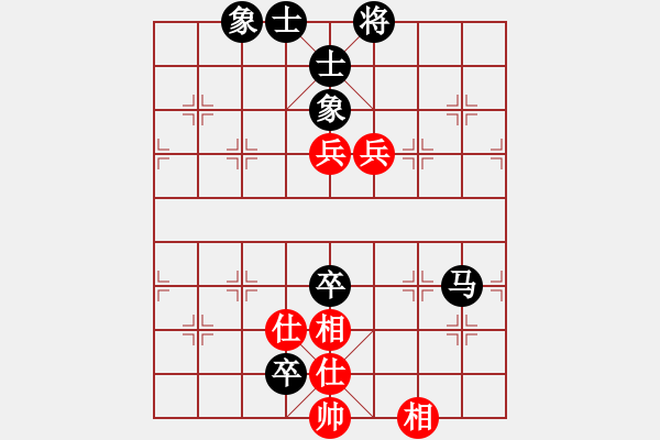 象棋棋譜圖片：真英雄無(wú)敵(2段)-負(fù)-周志恒(5段) - 步數(shù)：100 