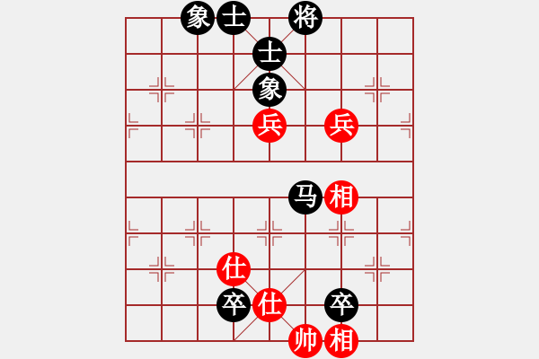 象棋棋譜圖片：真英雄無(wú)敵(2段)-負(fù)-周志恒(5段) - 步數(shù)：110 