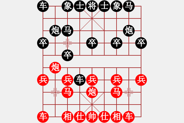 象棋棋譜圖片：林木森(9段)-勝-天山居士(7段) - 步數(shù)：10 