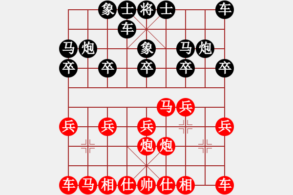 象棋棋谱图片：重庆名宿杯 - 步数：10 