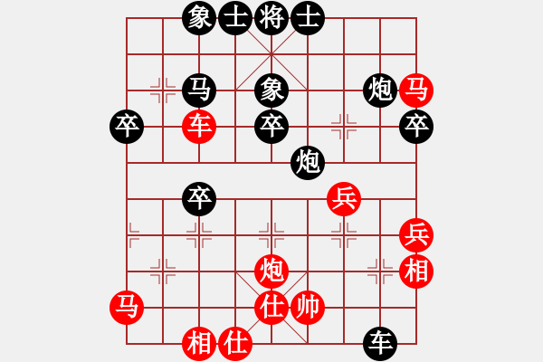 象棋棋譜圖片：測評6 - 步數(shù)：54 