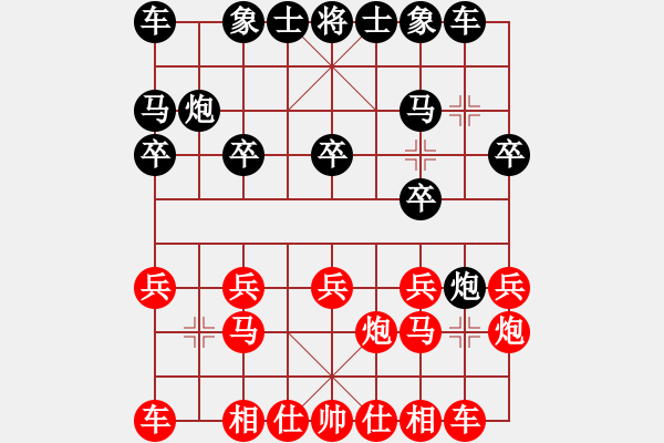 象棋棋譜圖片：小玫貞子(9f)-勝-鳳舞嘯九天(9星) - 步數(shù)：10 