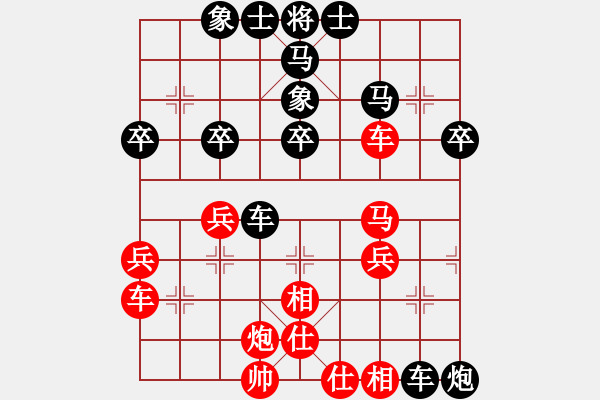 象棋棋譜圖片：我是老閆(天罡)-勝-弈網(wǎng)棋緣(地煞) - 步數(shù)：40 