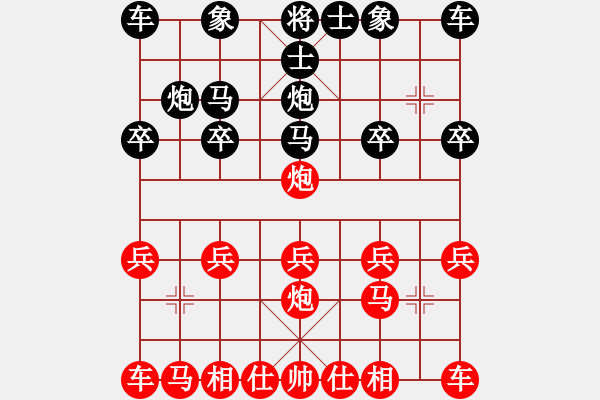 象棋棋譜圖片：彩云之南[1320880376] -VS- 橫才俊儒[292832991] - 步數(shù)：10 