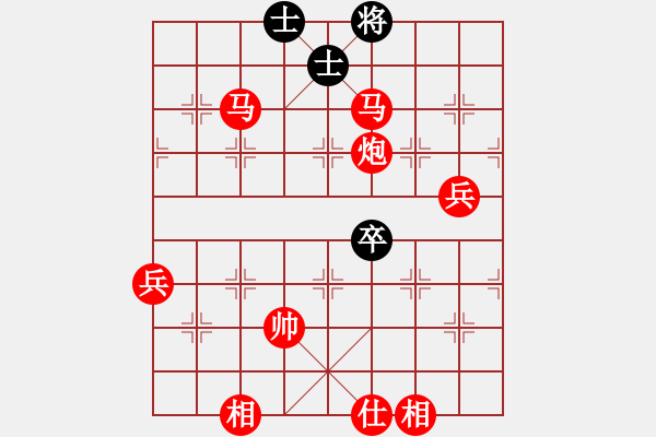 象棋棋譜圖片：棋局-C R33 NB - 步數(shù)：73 