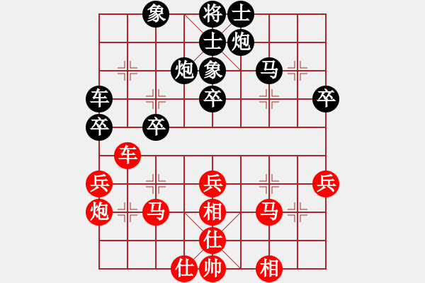 象棋棋譜圖片：當(dāng)代御林軍(天罡)-負(fù)-驚才風(fēng)逸(天罡) - 步數(shù)：40 