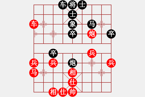 象棋棋譜圖片：厚德奇緣(5段)-負(fù)-jinsongddd(4段) - 步數(shù)：40 