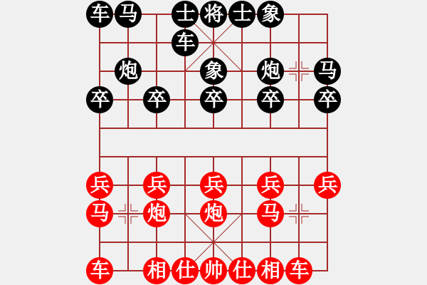 象棋棋譜圖片：快棋賽第7輪張明瑞先負(fù)莊梓軒 - 步數(shù)：10 