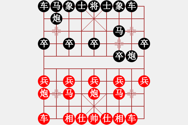 象棋棋譜圖片：山西實(shí)名聯(lián)盟 許志強(qiáng) 先勝 peiwei_ty - 步數(shù)：10 