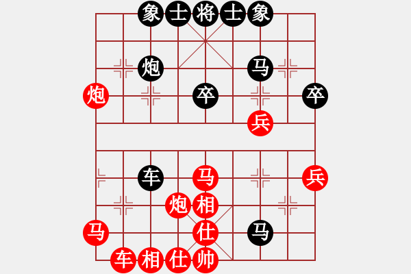 象棋棋譜圖片：longkhanh(6段)-負(fù)-韓流(7段) - 步數(shù)：40 