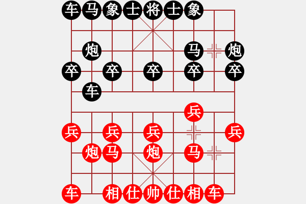 象棋棋譜圖片：男子團體6 (3)陳振杰先勝陳萬威 - 步數(shù)：10 