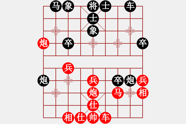 象棋棋譜圖片：ccbcliyy(5r)-負(fù)-戰(zhàn)車三號(9段) - 步數(shù)：30 