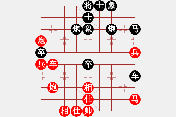 象棋棋譜圖片：銀鳳二號(hào)(7星)-負(fù)-cqbbjyyxj(7星) - 步數(shù)：60 