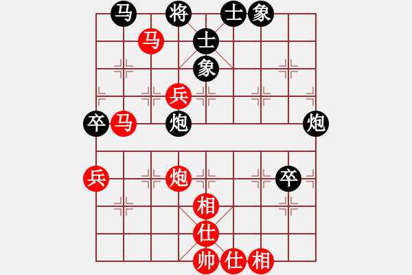 象棋棋譜圖片：去西藏看雪山[紅] -VS- 負分太后 魚[黑](3) - 步數(shù)：80 