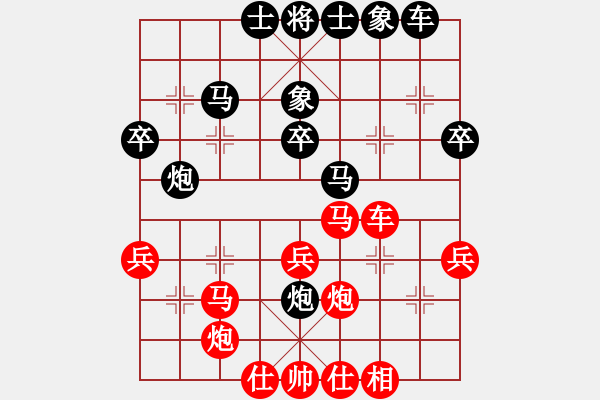 象棋棋譜圖片：豬豬(7段)-勝-三將就餐好(3段) - 步數(shù)：39 