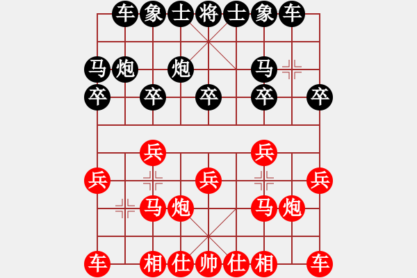 象棋棋譜圖片：2020第四屆棋友杯網(wǎng)象賽陳金樓先負(fù)高玉勇 - 步數(shù)：10 