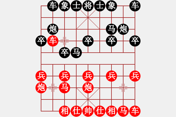 象棋棋譜圖片：jzlr(9星)-和-赤小狐(9星) - 步數(shù)：10 