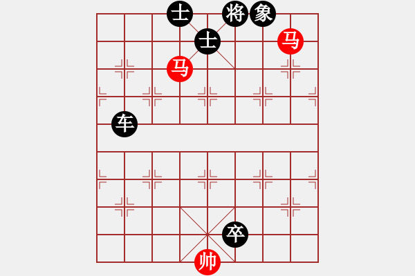 象棋棋谱图片：A车双马类-定式01 - 步数：5 