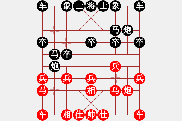 象棋棋譜圖片：戚文卿（先勝）張百龍 - 步數(shù)：10 