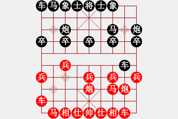 象棋棋譜圖片：圈子(7段)-和-楊家少將三(5段) - 步數(shù)：10 