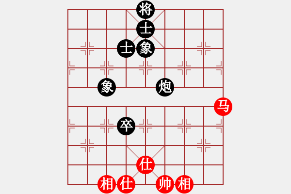 象棋棋谱图片：圈子(7段)-和-杨家少将三(5段) - 步数：150 