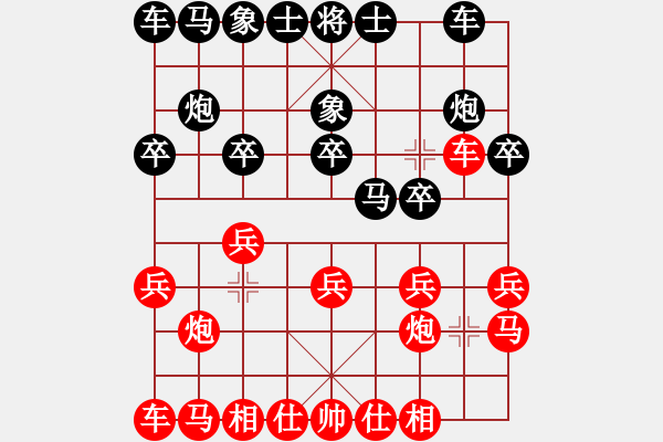 象棋棋譜圖片：20111027姜曉負(fù)萬長根1 - 步數(shù)：10 