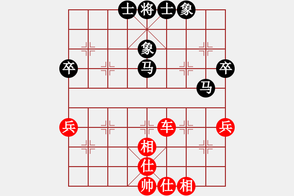 象棋棋譜圖片：隨風飄弈(7段)-和-煙臺路邊棋(6段) - 步數(shù)：60 