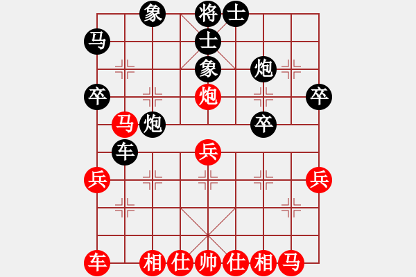 象棋棋譜圖片：jzqfhjjf(2段)-負(fù)-后來(lái)(9級(jí)) - 步數(shù)：30 