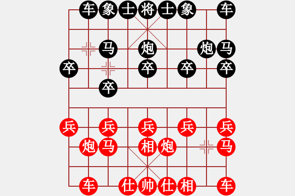 象棋棋譜圖片：好傻好天真(9星)-負(fù)-wgp - 步數(shù)：10 