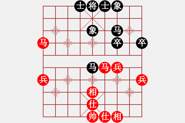 象棋棋谱图片：加西 顾亿庆 和 加东 李亚超 - 步数：50 