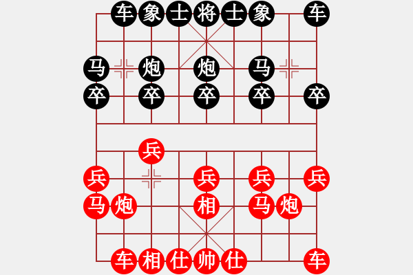 象棋棋譜圖片：2022.10.29懷莊特酒杯網絡邀請賽第5輪（曲研先勝楊思遠） - 步數(shù)：10 