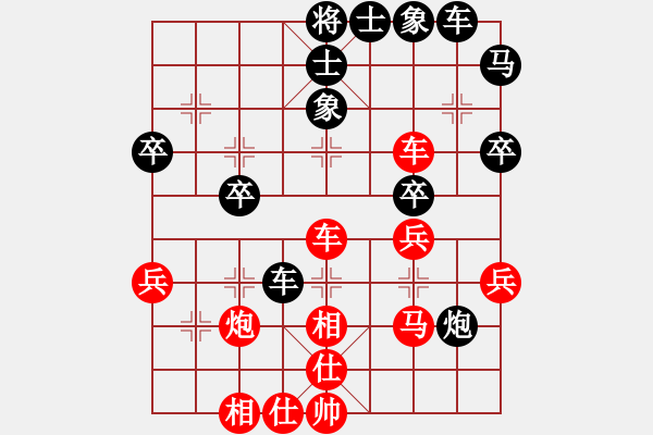 象棋棋譜圖片：網(wǎng)絡(luò)錦標(biāo)賽周賽場 古溫王林 先勝 棋門客棧無謂 - 步數(shù)：40 