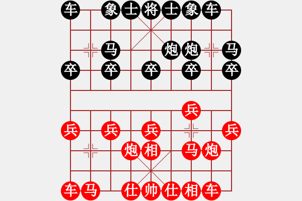 象棋棋譜圖片：王天一與馬來(lái)西亞四大冠軍跨國(guó)賽：汪志祥 先負(fù) 王天一 - 步數(shù)：10 