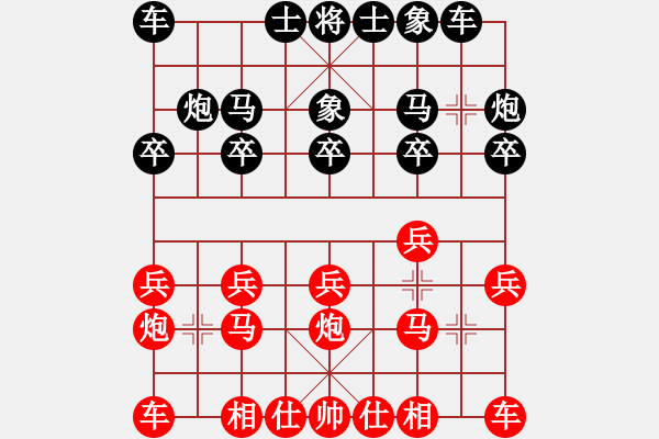 象棋棋譜圖片：黎金福 先勝 黃運(yùn)興 - 步數(shù)：10 