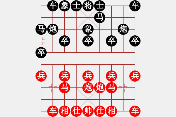 象棋棋譜圖片：紫薇花對(duì)紫微郎 勝 等待 - 步數(shù)：10 