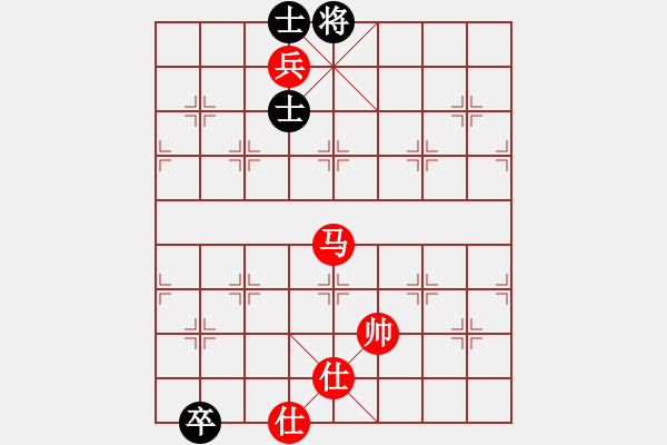 象棋棋譜圖片：無(wú)名小卒(月將)-和-濱海美麗(1段) - 步數(shù)：120 